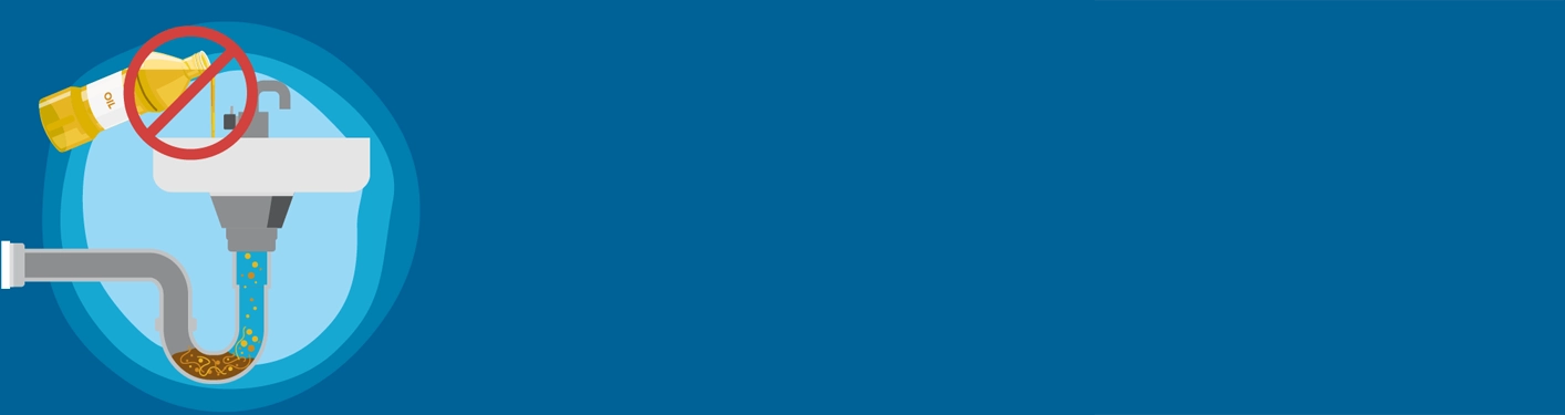 Watch what you put in the drain