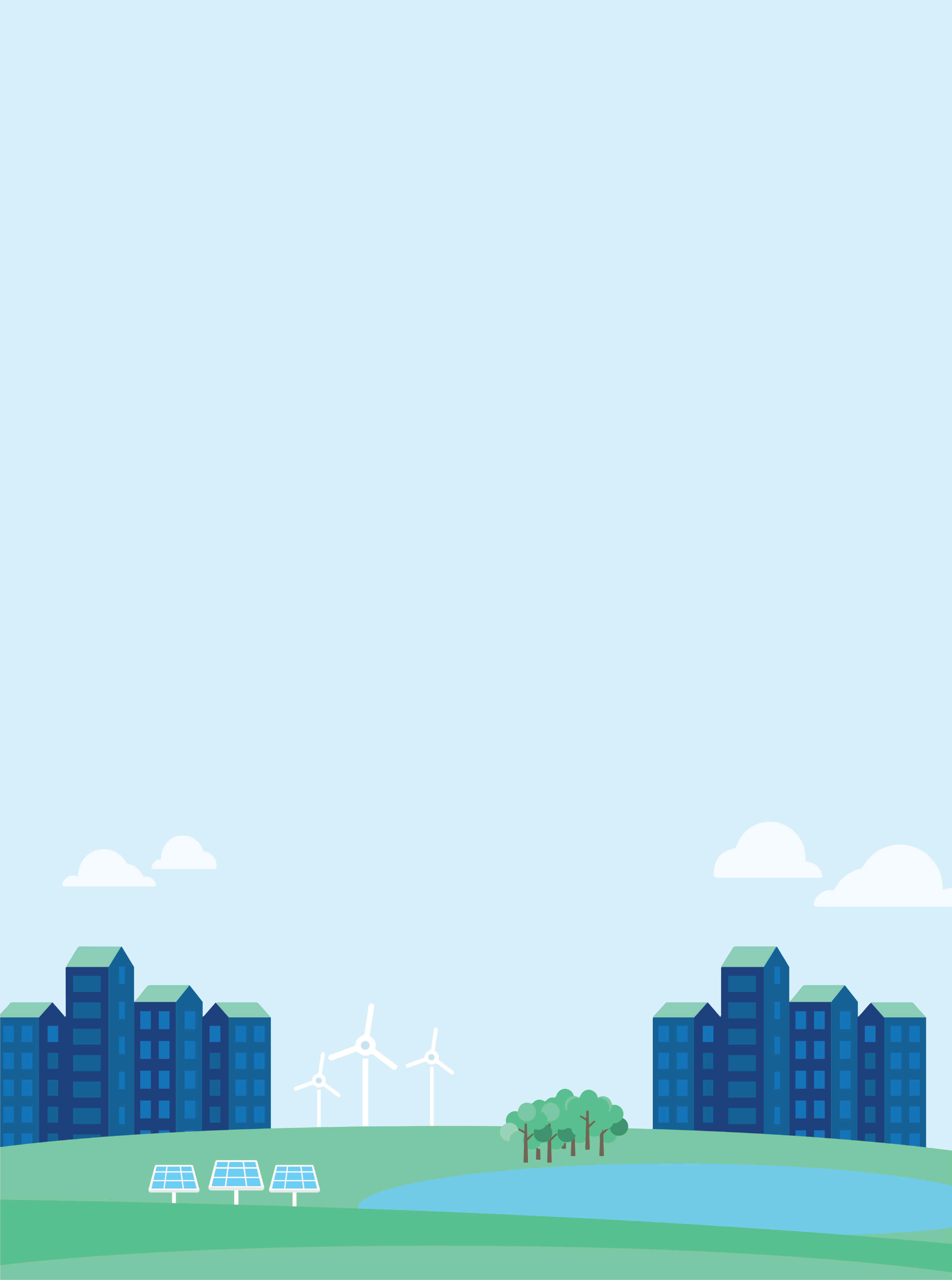 Greener place. 
 Greener planet.