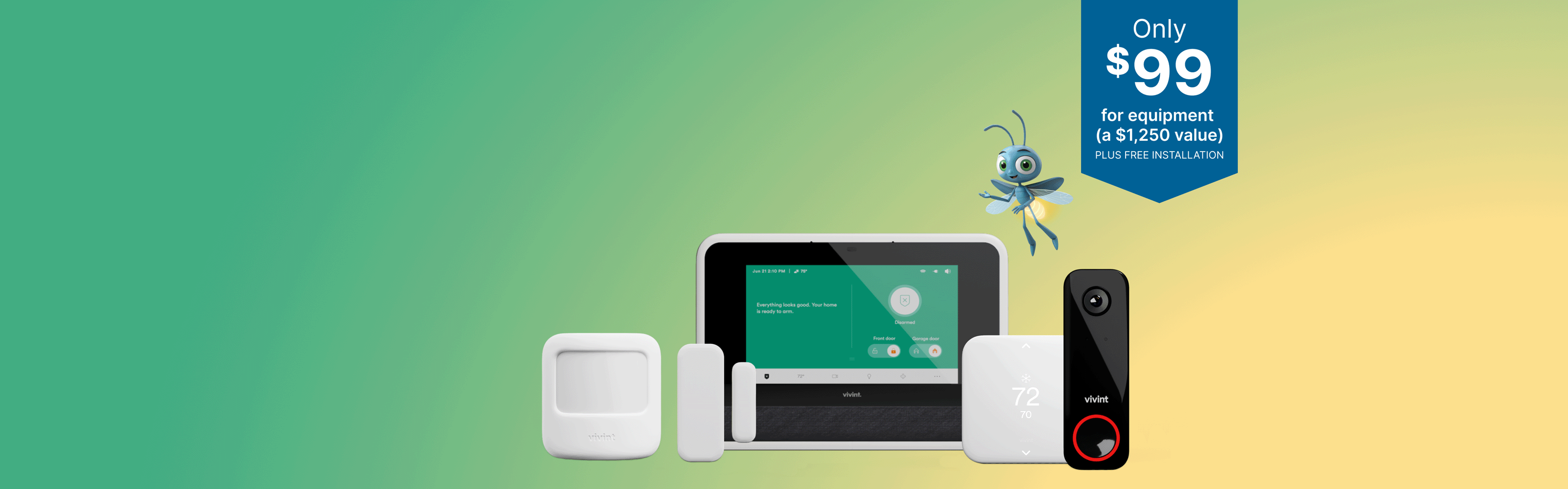 Get the Vivint Smart Home Package for only $99