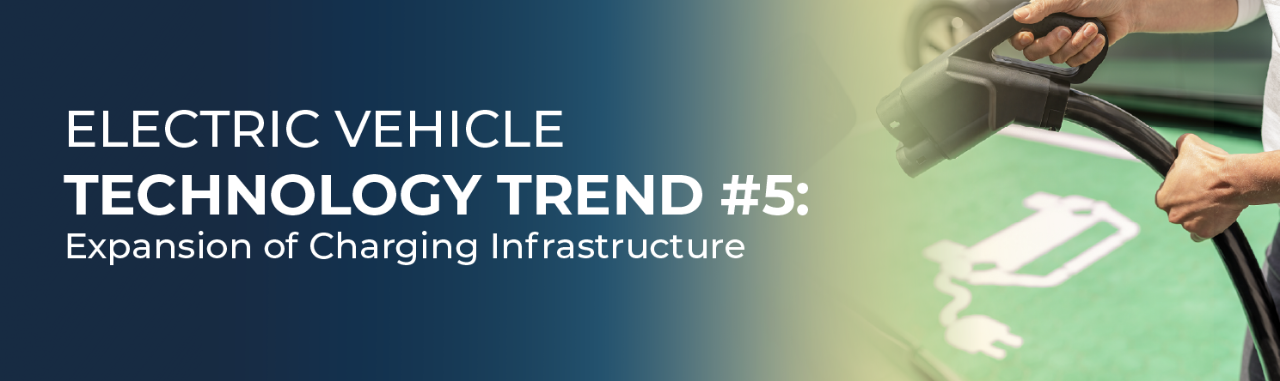 Electric vehicle technology trend #6: Expansion of Charging Infrastructure 