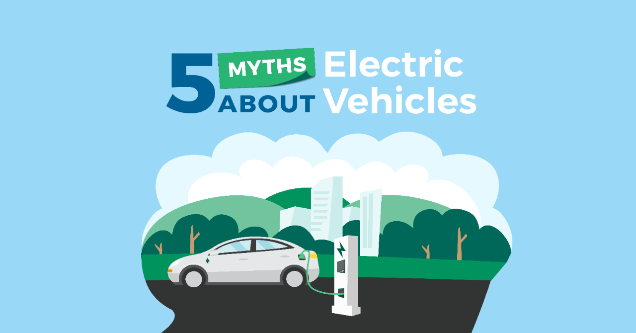 5 myths about electric vehicles