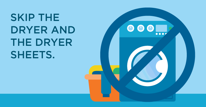 Skip the dryer
