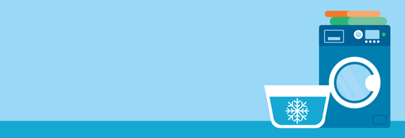 Use cold water whenever possible