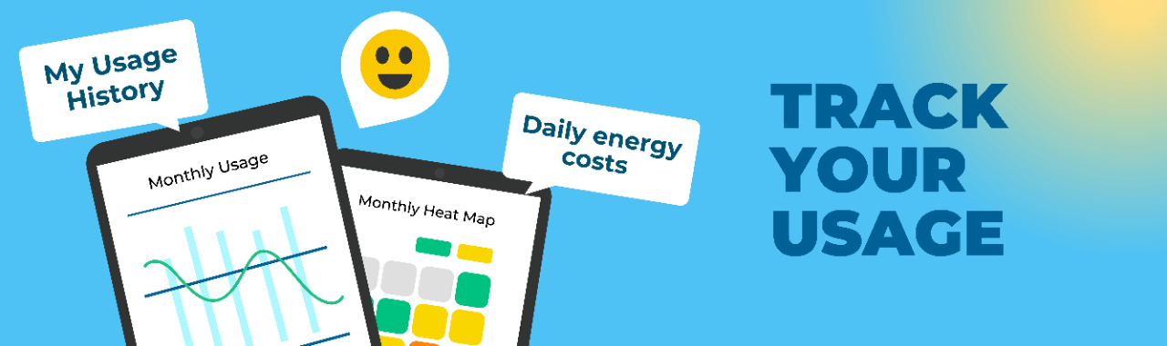 Track your usage.