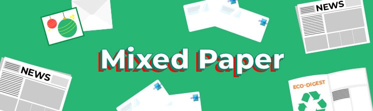 Mail that is primarily made of paper can usually be recycled through your normal curbside program. This includes newspapers, magazines, advertising mailers, letters, catalogs and bills.