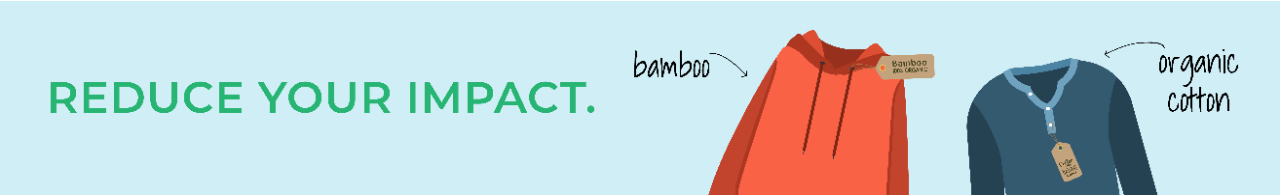 Reduce your impact