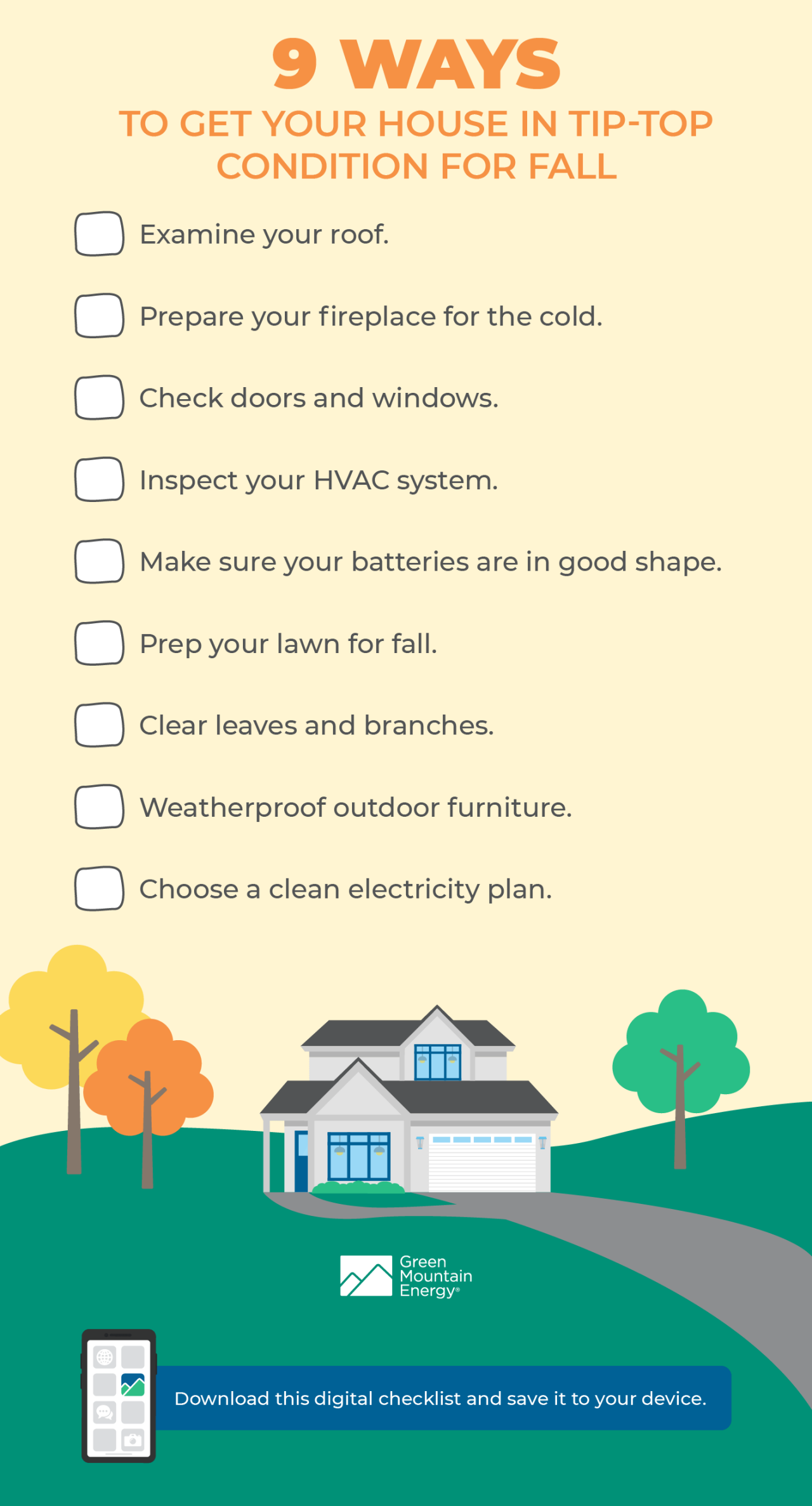 9 Ways to Get Your House in Tip-Top Condition for Fall