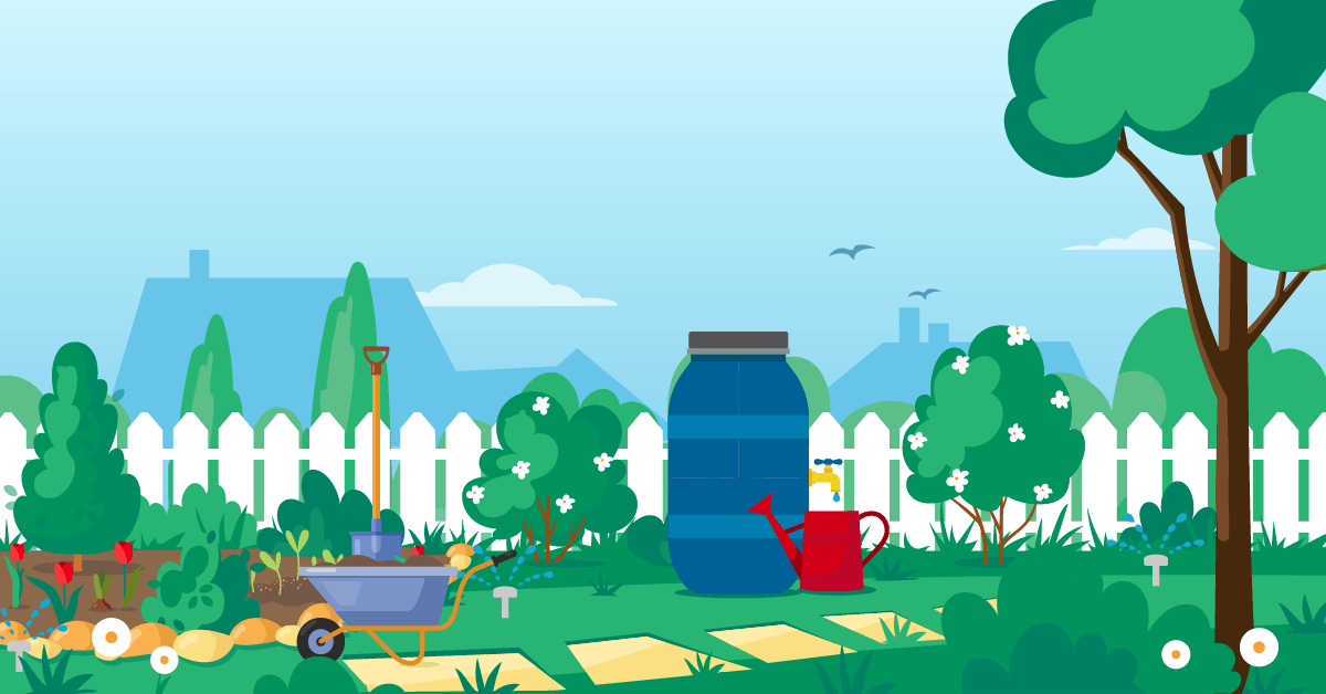 6 water-wise tips for your sustainable garden.(Desktop) 6 water-wise tips for your sustainable garden.(Mobile)