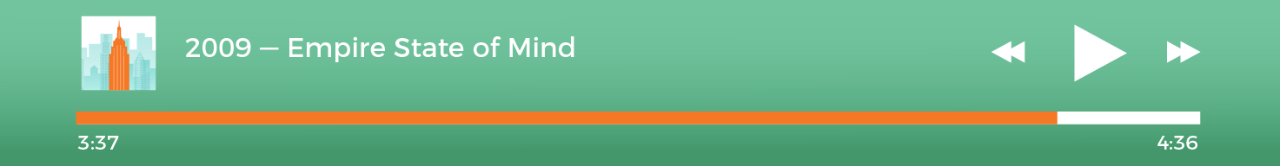 2009 - Empire state of mind