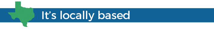 It's locally based