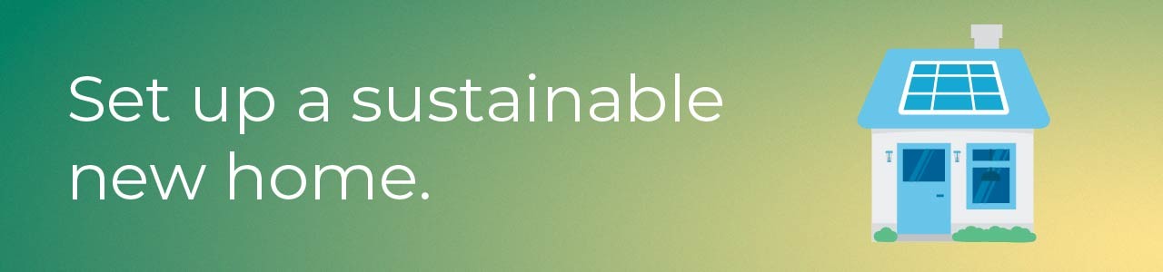 Set up a sustainable new home