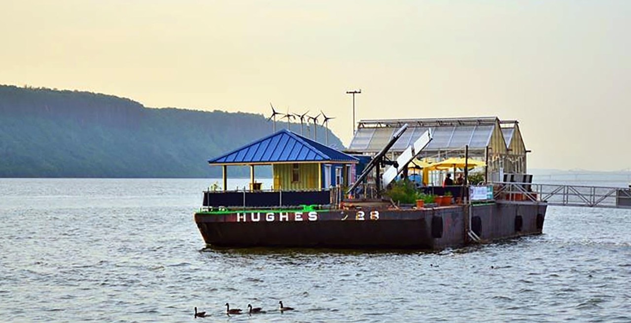 Yonkers Science Barge