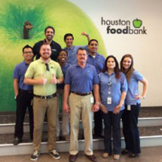 Houston Food Bank team photo